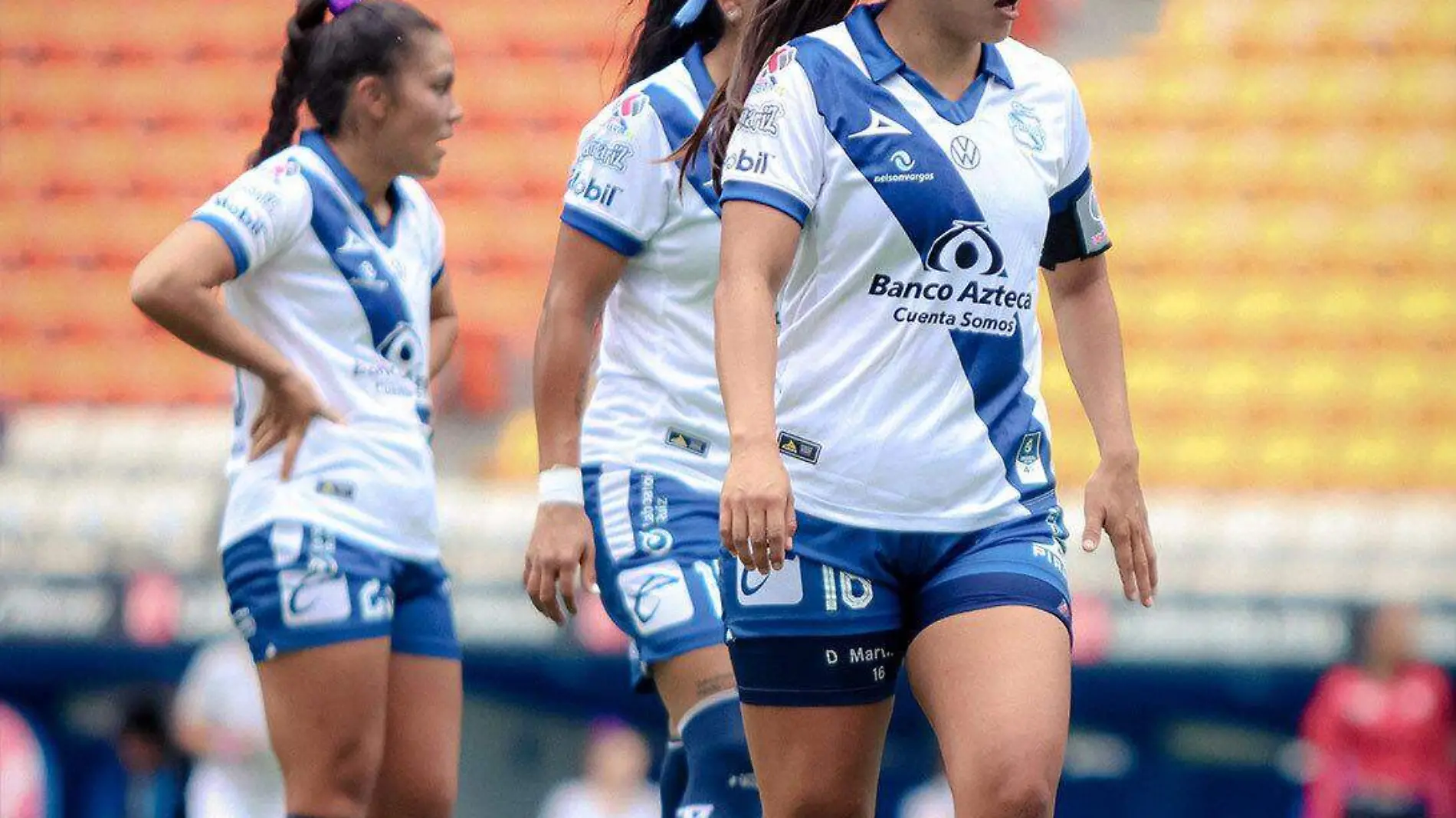 Dulce Martínez, futbolista del Club Puebla Femenil